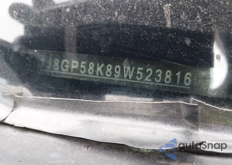 2009 Jeep Liberty Limited Edition z USA, uszkodzony, nr VIN 1J8GP58K89W523816